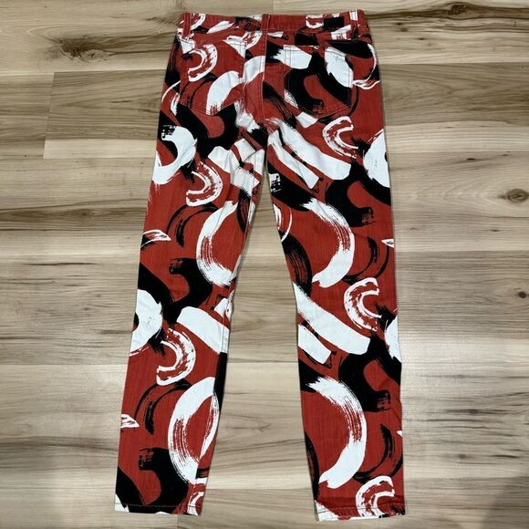 Paige Verdugo Crop Multicolored Jeans Women’s 28 - Picture 4 of 5